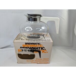 Pyrex Brewmatic Glass 10 Cup Coffee Decanter Replacement CC10
